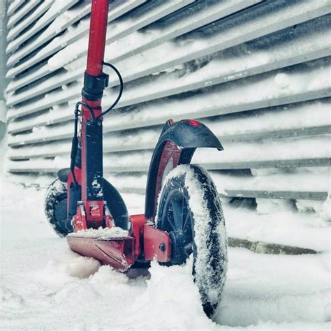 electric scooter winter storage